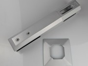 Non conductive Core Drll spigot - Silver frost